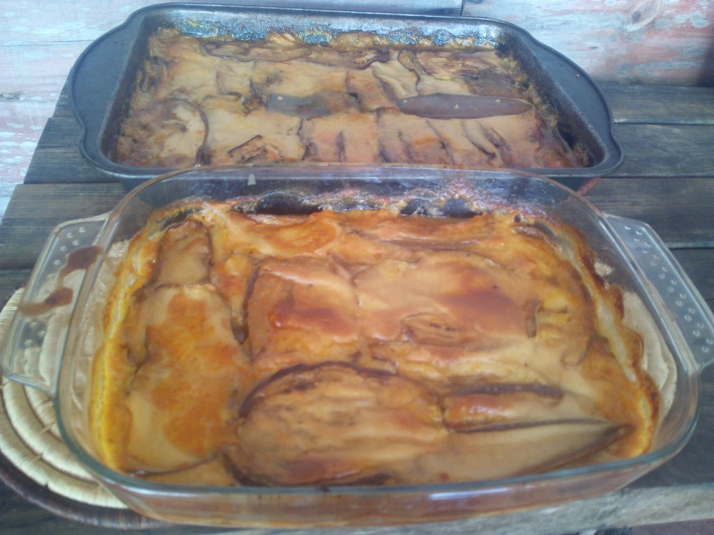 Gratin aubergine samoussa maison 1