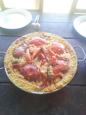 Matoutou crabes assiette