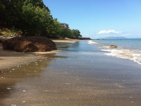 plage devant le gite 1