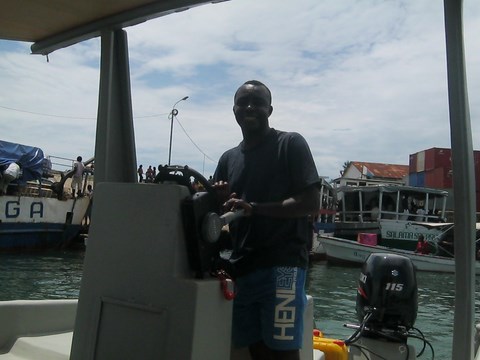 Arrivée par coque rapide